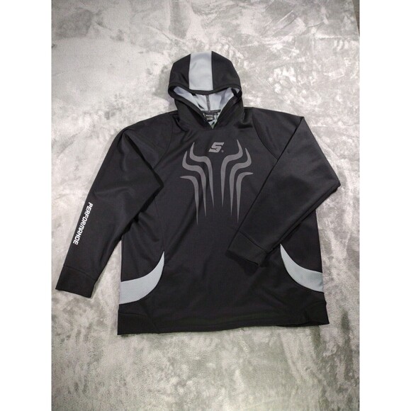 Snap On Tools Next Level Pullover Hoodie Sweater Mens XXL Black Polyester - Picture 1 of 16